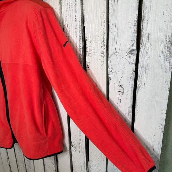 Nike Therma Fit Coral Fleece Full Zip Hoodie Jacket Mens L Warm Athletic Jogging - Picture 14 of 15